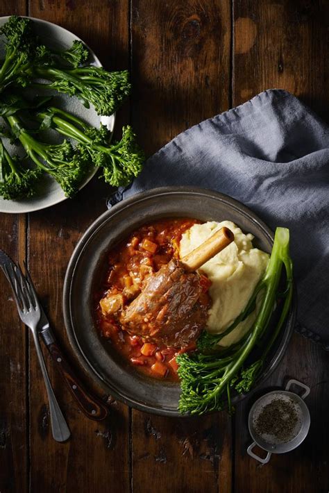 Slow Cooked Lamb Shanks With Red Wine And Rosemary Continental Au