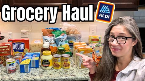 Aldi Grocery Haul Weekly Budget Grocery Haul Youtube