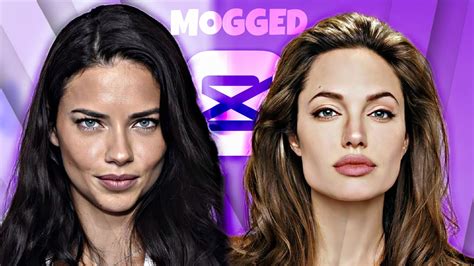 Angelina Jolie Mogged Adriana Lima Adriana Lima Vs Angelina Jolie