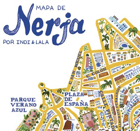 Mapa De Nerja Indi And Lala