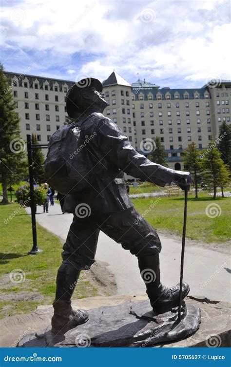 Mountaineer - (statue) stock image. Image of castle, build - 5705627