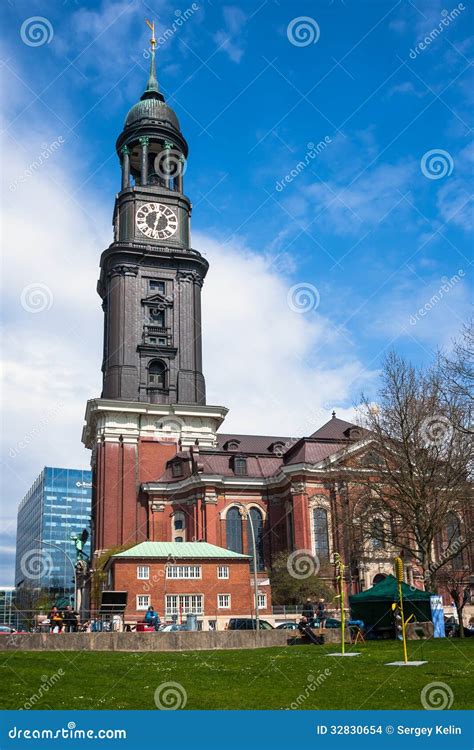 Hamburg St Michaels Church Hamburgs Major Landmark Editorial Stock