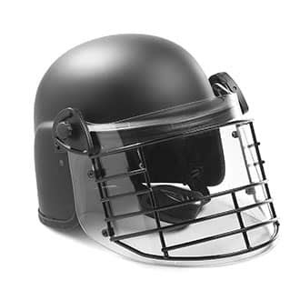 Premier Crown Jcr C Riot Duty Helmet With Steel Grid