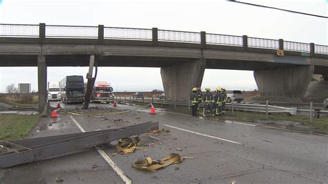 Bc Cancels Trucking Company Licence After Multiple Overpass Strikes