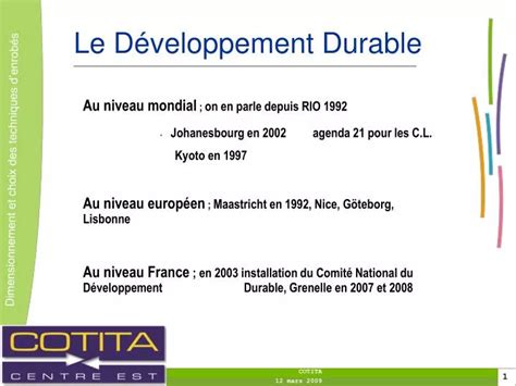 Ppt Le Développement Durable Powerpoint Presentation Free Download