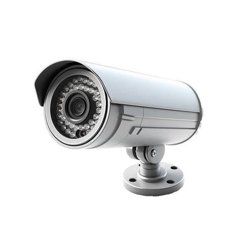 Ai Generated Wall Mount Cctv Security Camera Png Isolated On