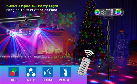 Dj Light With Stand Worldlite In Party Bar Light Set With Magic