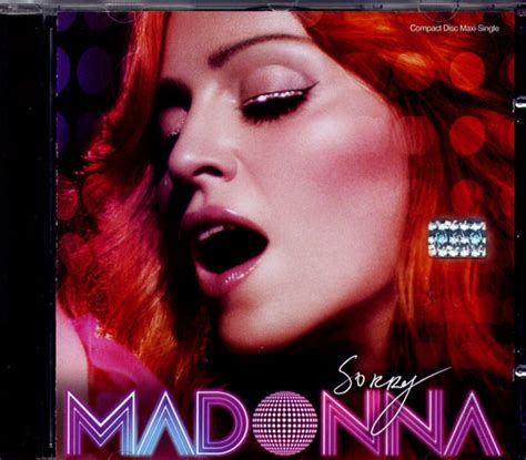 Madonna Sorry 2006 Cd Discogs