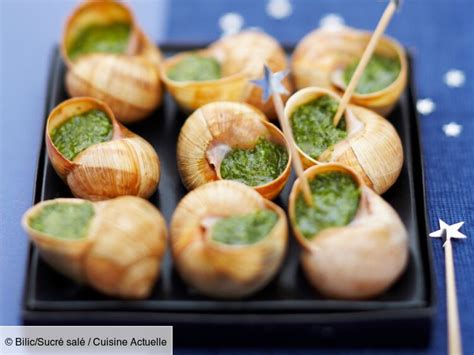 Escargots au beurre persillé facile découvrez les recettes de Cuisine