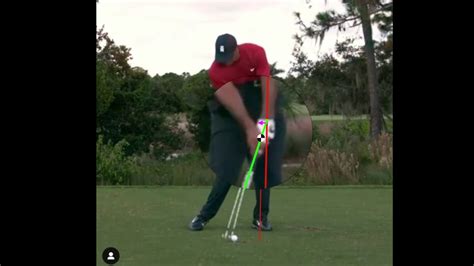 Tiger Woods Handle Position At Impact Youtube