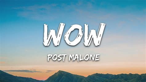 Post Malone "Wow." Wallpapers - Wallpaper Cave