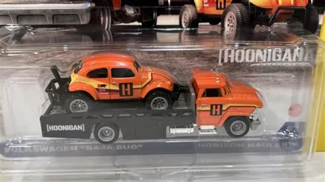 Hot Wheels Premium Team Transport Volkswagen Baja Bug Horizon Hauler New Eur