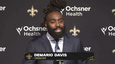 Nfl Week Saints Lb Demario Davis Talks Sundays After Win