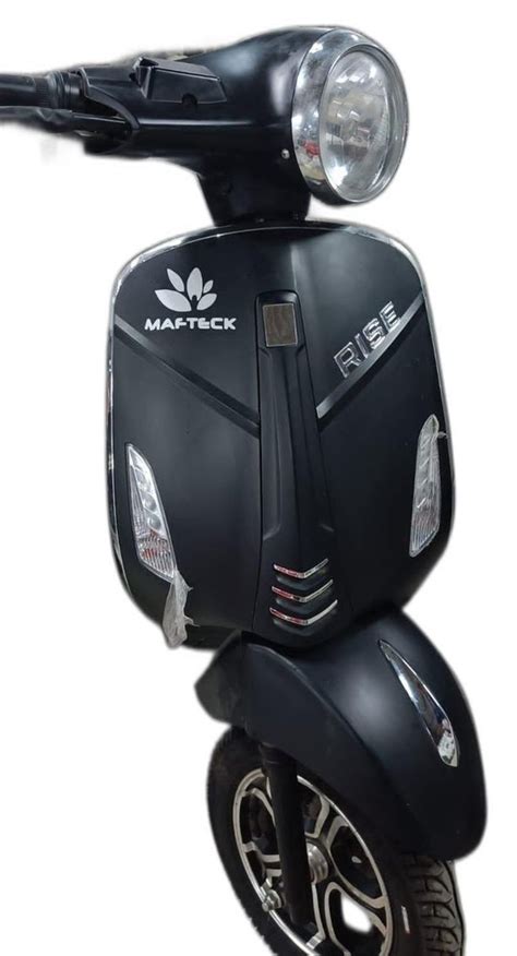 Plastic Maf Teck Rise Matte Black Electric Scooter Lithium Battery At