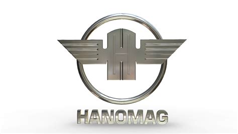 Hanomag Logo - 3D Model by 3d_logoman