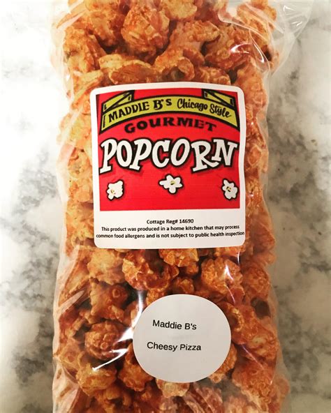 Chicago Pizza | "We Stay Poppin" The Best Gourmet Popcorn! Shop Maddie B's Now