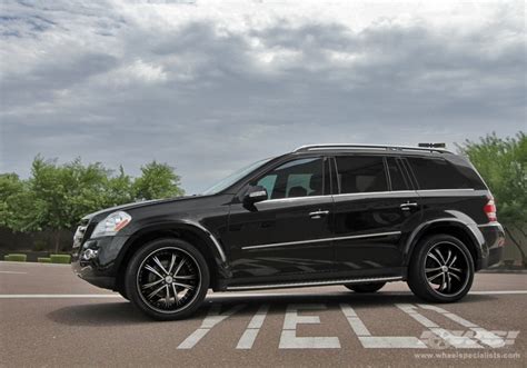 2009 Mercedes Benz GLS GL Class With 22 Lexani LSS 55 In Machined