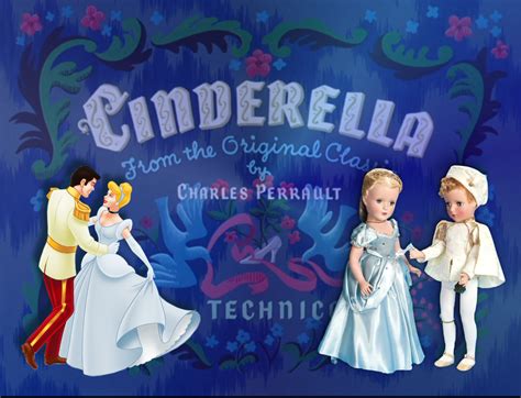 Vintage Cinderella Movie Opening Credits With Cinderella And Prince