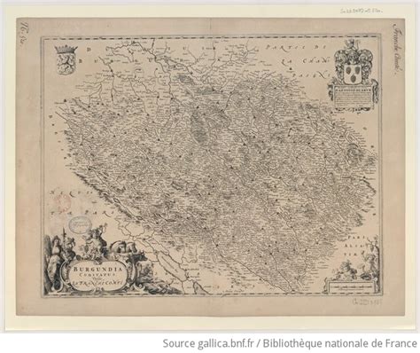 Burgundia comitatus vulgo la Franche Comté J Blaeu Gallica