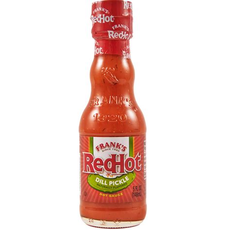 Frank S Redhot Dill Pickle Hot Sauce Shop Hot Sauce At H E B