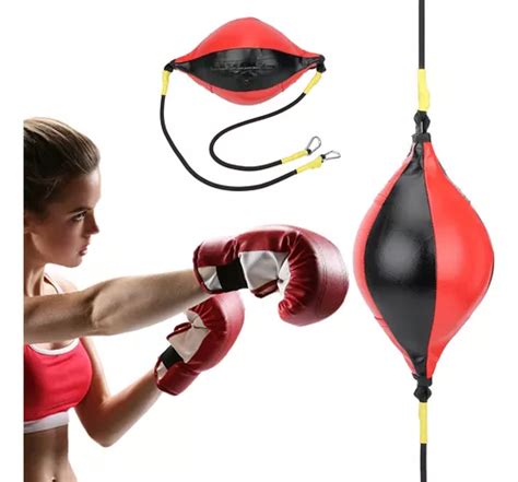 Pera Box Boxeo Inflable Con El Stico Punching Ball Cuotas Sin Inter S