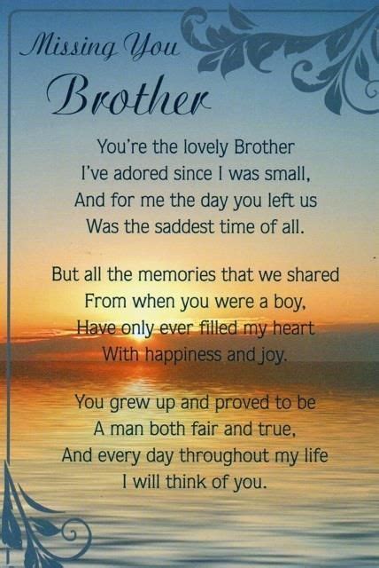 Brother Birthday In Heaven Poem