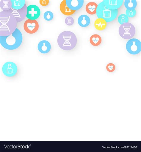 Pharmacy background clinic backdrop Royalty Free Vector