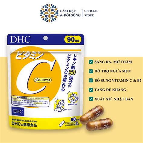 Vi N U Ng Dhc Vitamin C Supplement B Sung Vitamin C Nh T B N Ng Y