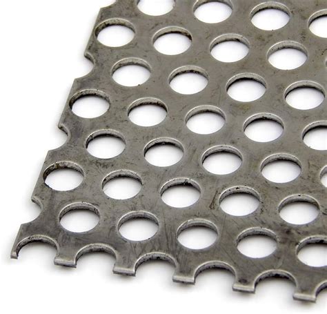 4mm Round Hole Mild Steel Perforated Metal Sheet With Holes 53 OFF