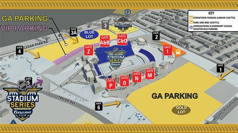 The RMNB guide to parking at the Stadium Series