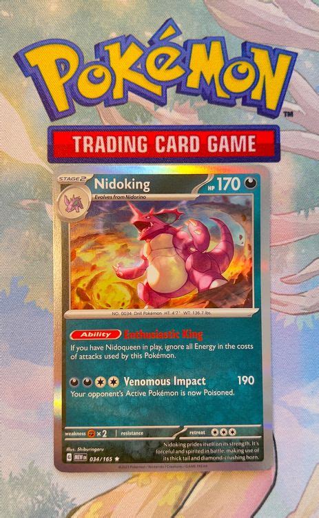 Nidoking Holo Deck Kaufen Auf Ricardo