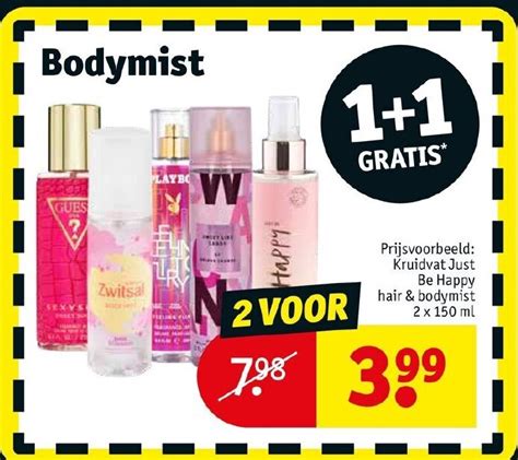 Bodymist Aanbieding Bij Kruidvat