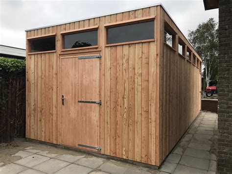 Schuur Platdak Leeuwarden De Specialist In Maatwerk Tuinhuisjes