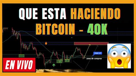 💲bitcoin🟢sin Fuerza Ni Volumen 40k V68 AnÁlisis De Bitcoin 🔴en Vivo Y Directo Hoy Youtube