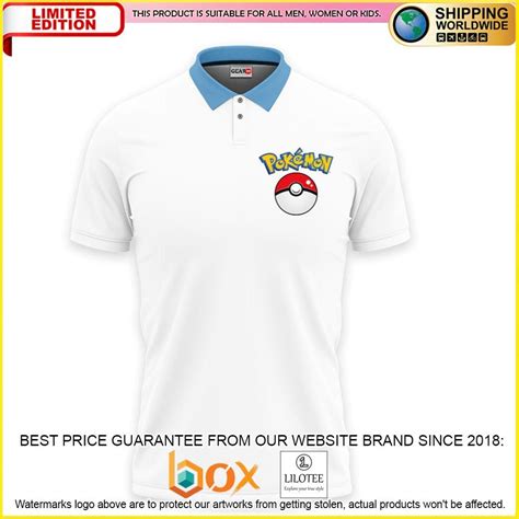 HOT Squirtle Pokemon Anime D Polo Shirt Express Your Unique Style