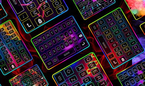 Neon LED Keyboard RGB Colors for Android - Download