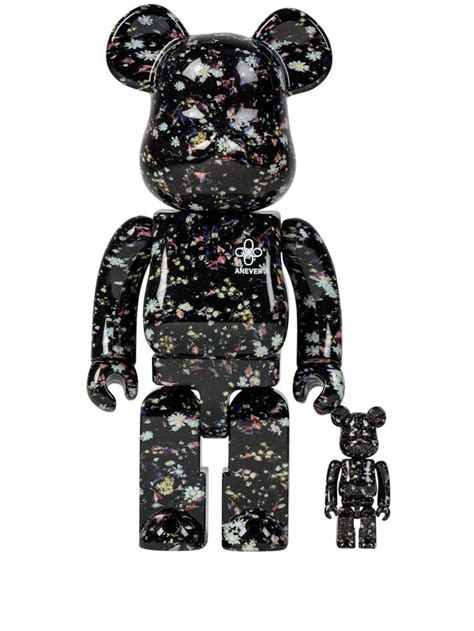 Medicom Toy X Anever Be Rbrick Figure Set Black Farfetch