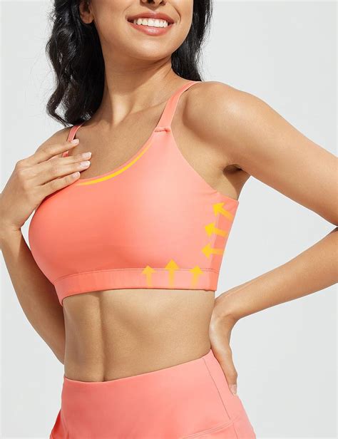 Baleaf Womens Swim Bra High Neck Bikini Tops Adjustable Bathing Suit Tops Sports Bra Removable
