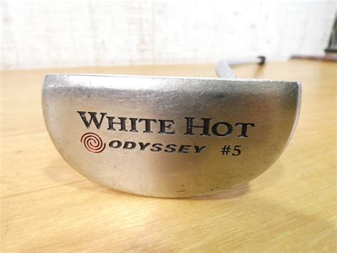 ODYSSEY オデッセイ パター WHITE HOT スチールシャフト 全長約 cm グリップ劣化 現状品 オデッセイ 売買されたオークション情報yahooの商品情報を