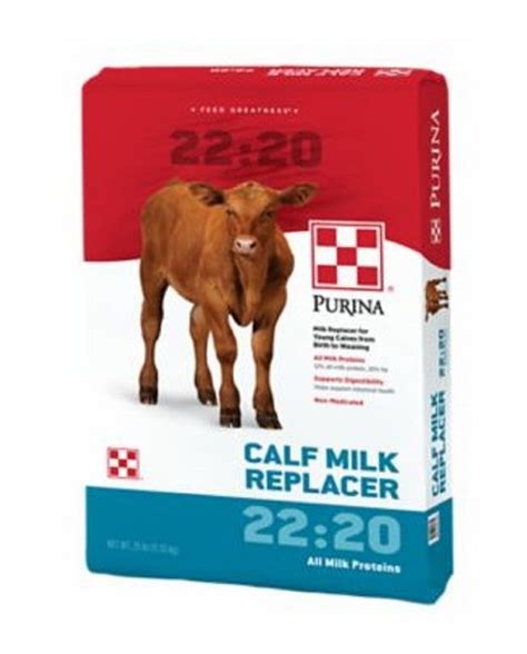 Purina 3004783 103 All Milk 2220 Non Medicated 25 Lbs Pack Calf Milk