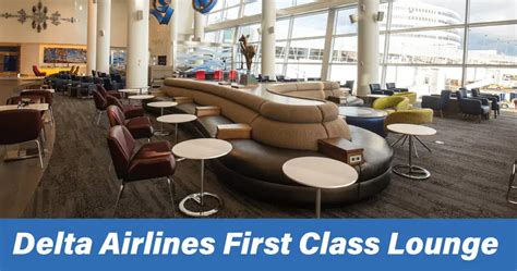 Jet-Set in Style: The Delta Airlines First Class Lounge Experience