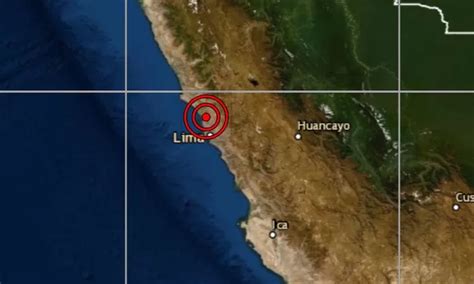 Lima Sismo De Magnitud 4 0 Se Registró En Ancón Canal N