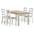 MARKSKEL L150 193 Table L Grey 4 VISLINGE Chairs Natural JYSK