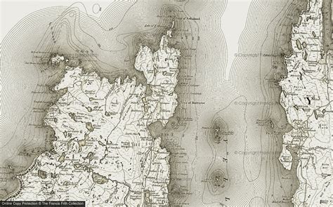 Old Maps Of Mid Kame Shetland Islands Francis Frith