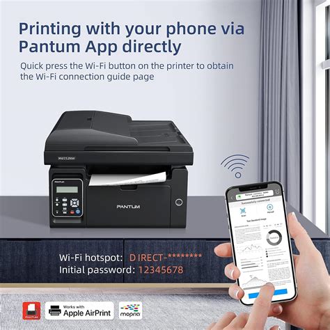 Pantum M Nw Wireless Monochrome Laser Printer Philippines Ubuy