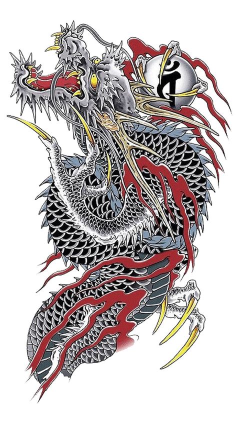 Update more than 52 dragon tattoo design - in.cdgdbentre