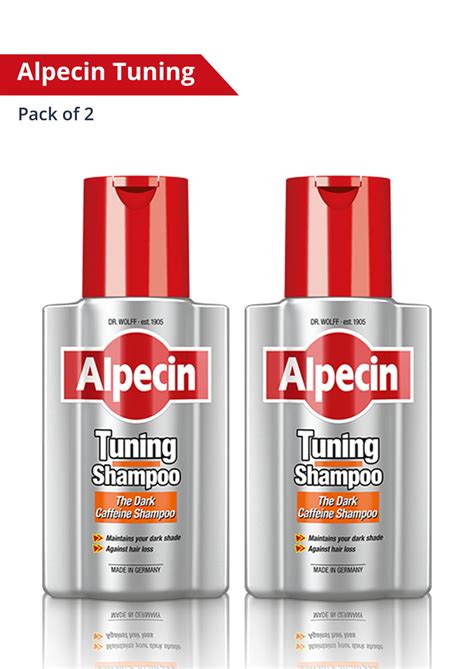 Alpecin Tuning Shampoo | Dark and thick hair for men | Alpecin India