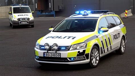 Norwegian Vw Passat Police Car Politi Biler