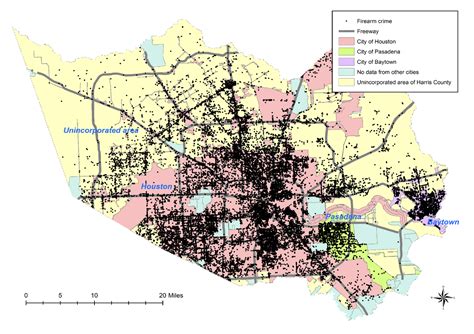 The Houston Gang Map Exposing The Citys Dark Underbelly Of Gang Activity