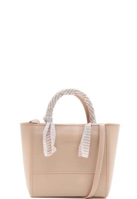 Bolsa Tiracolo Petite Jolie Logo Nude Compre Agora Dafiti Brasil